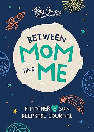 Guided journal for mother and son with prompts to share stories, perfect gift for Mother’s Day