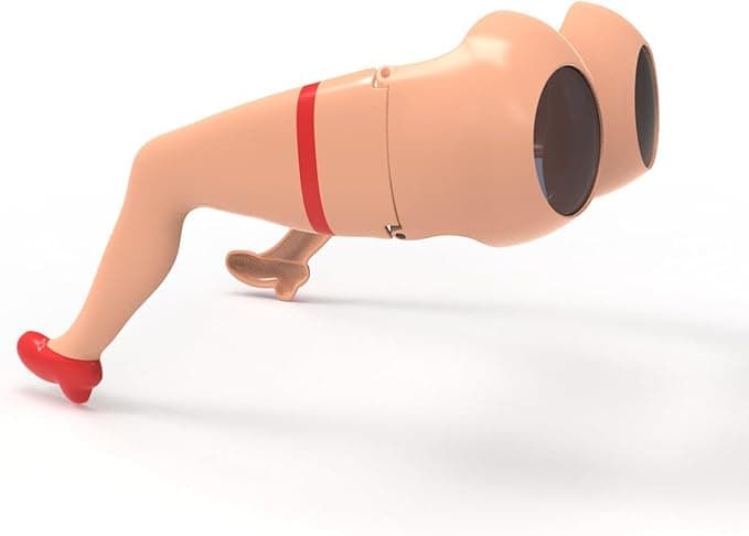 Ridiculous sunglasses shaped like upside-down legs and a booty—hilarious costume accessory for parties and pranksters.