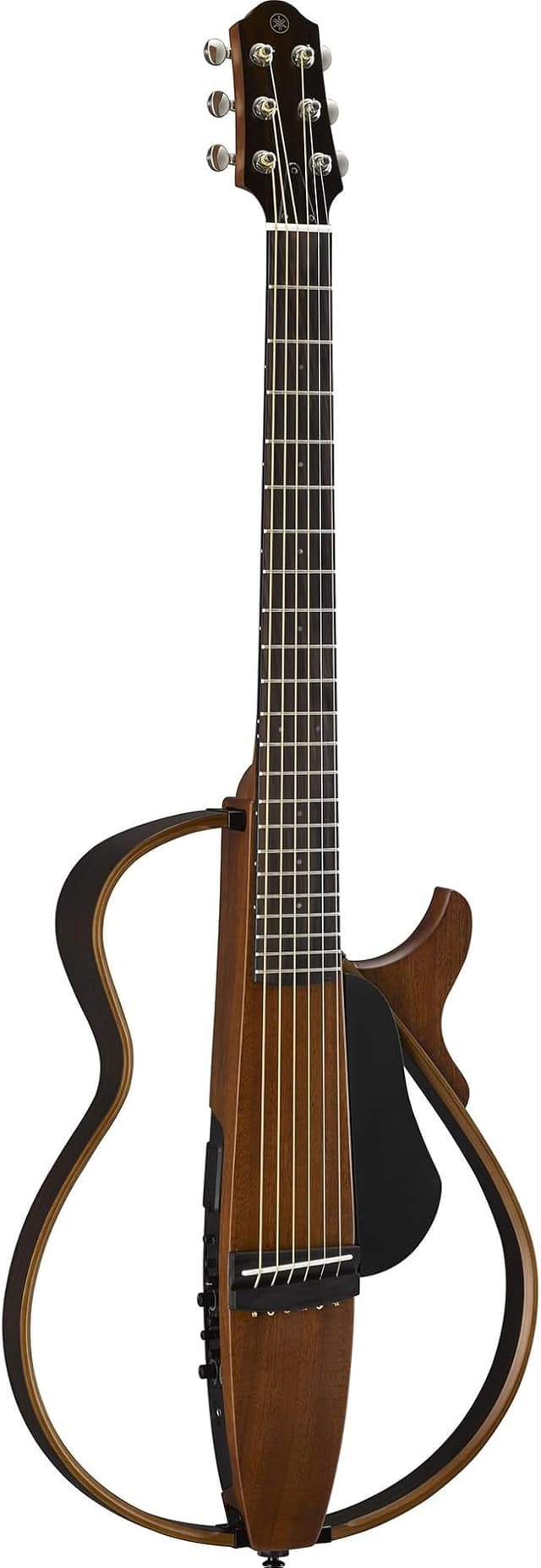 Yamaha SLG Silent Guitar – Natural Finish Steel String Travel Guitar with SRT-Powered Pickup and Onboard Effects