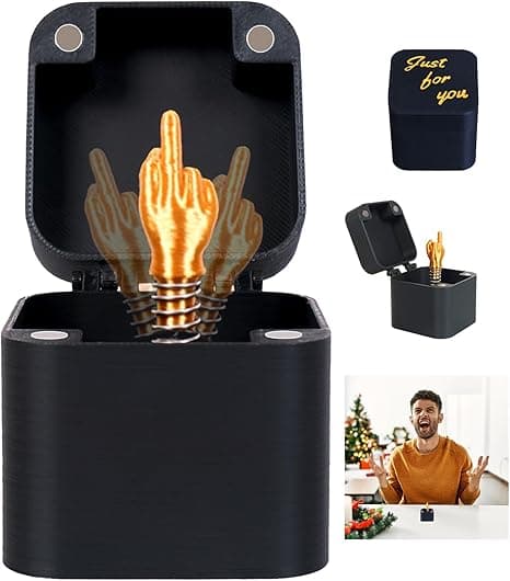Gag Gift - Middle Finger in a Box