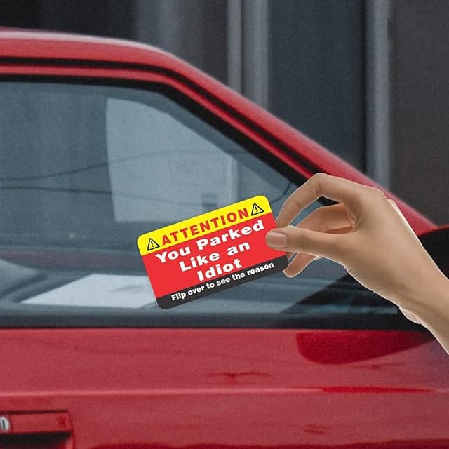 Funny “You Parked Like an Idiot” cards for calling out parking fails—perfect for prank-loving adults.