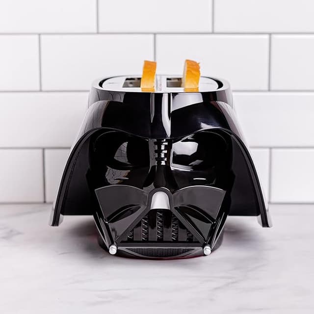 Star Wars Darth Vader Toaster – Lights Up with Lightsaber Sounds – Toasts with the Power of the Dark Side